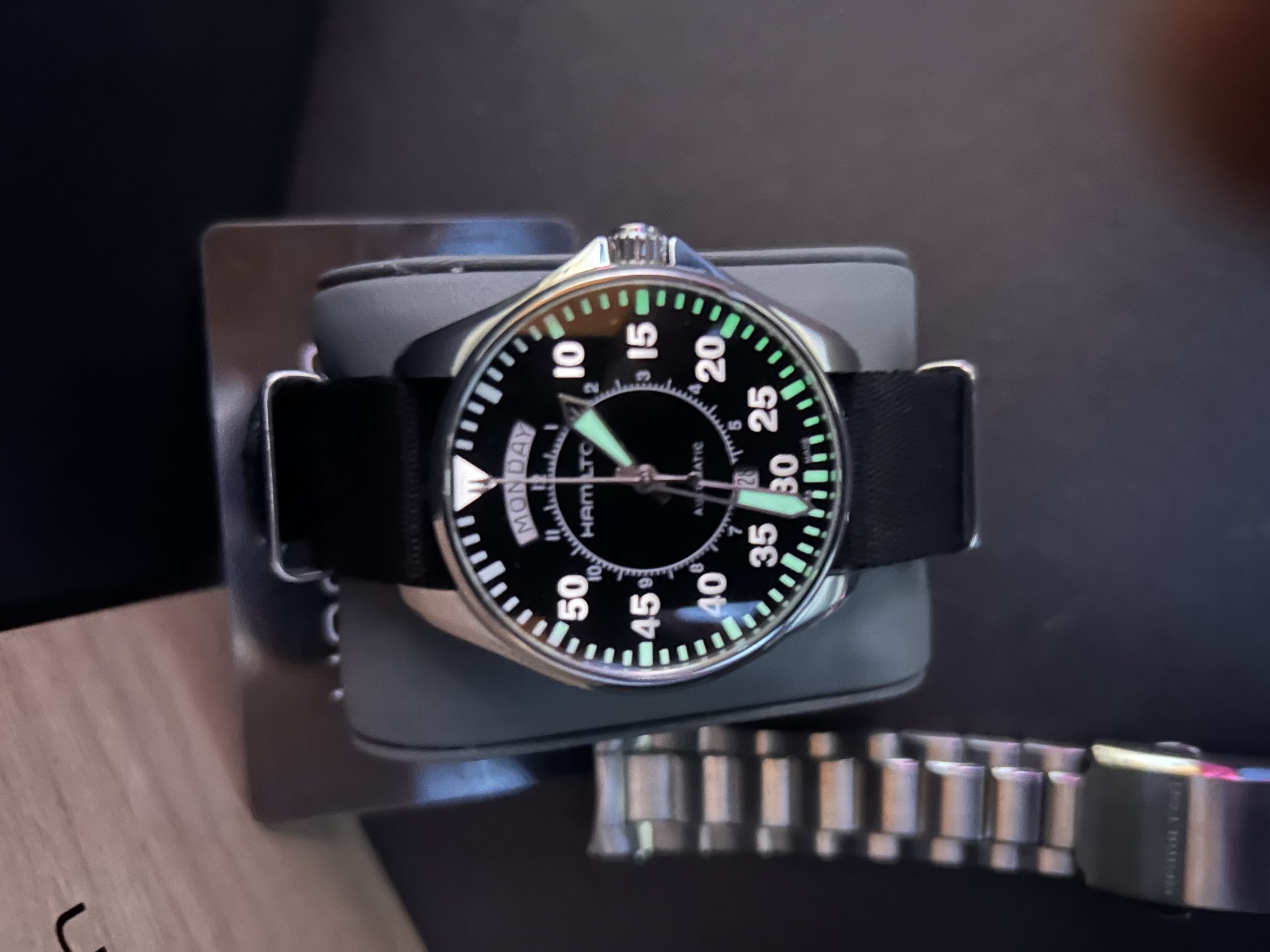 Hamilton Khaki Pilot Day Date Horopool